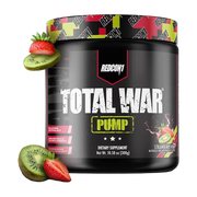 Redcon1, Total War Pump Non Stim Pre Workout 30 Servings, Strawberry Kiwi, 10.58 OZ (300 g)