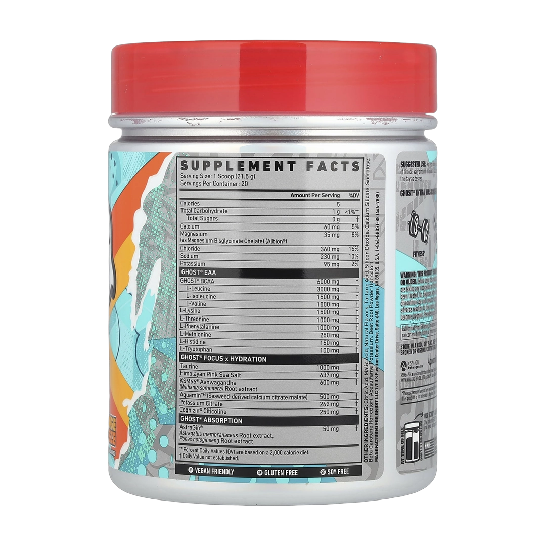 Ghost, Intra, Orange Squeeze, 15.2 oz (430 g)