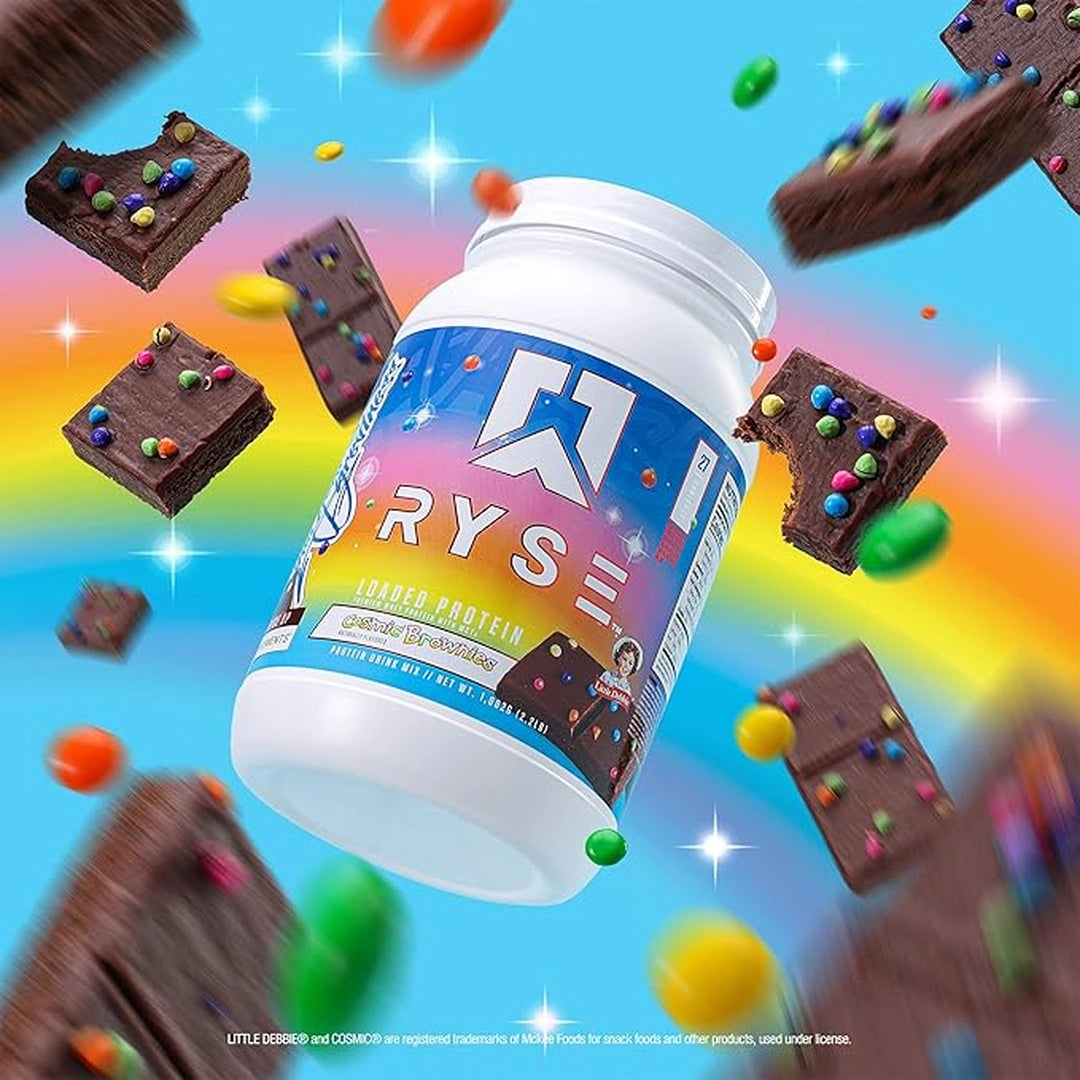 RYSE, Loaded Protein, Little Debbie® Cosmic® Brownies, 2.2 lb (1,002 g)