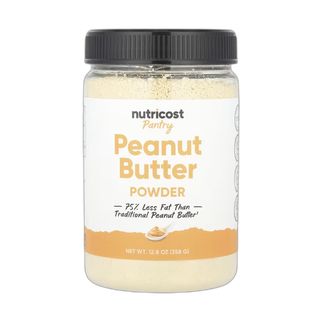 Nutricost, Pantry, Peanut Butter Powder, 12.8 oz, 358 g front packaging view