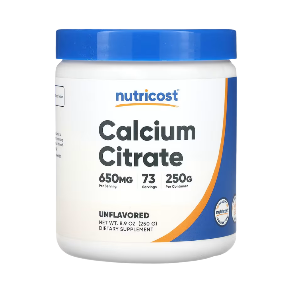 Nutricost, Calcium Citrate, Unflavored, 8.9 oz, 250 g