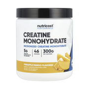 Nutricost, Performance, Creatine Monohydrate, Pineapple Mango, 10.7 oz, 300 g front packaging view