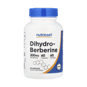 Nutricost, Dihydroberberine, 200 mg, 60 Capsules front packaging view