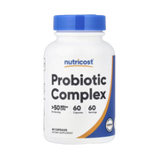 Nutricost, Probiotic Complex, >50 Billion CFU, 60 Capsules front packaging view