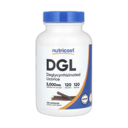 Nutricost, DGL, 5,000 mg, 120 Capsules front packaging view