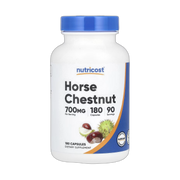 Nutricost, Horse Chestnut, 180 Capsules front packaging view