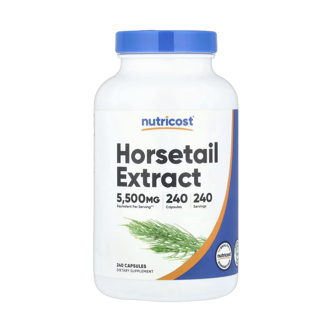 Nutricost, Horsetail Extract, 5,500 mg, 240 Capsules front packaging view