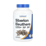 Nutricost, Siberian Eleuthero, 2,000 mg, 240 Capsules front packaging view