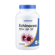 Nutricost, Echinacea, 240 Capsules front packaging view