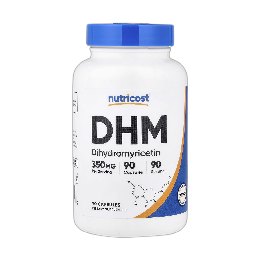 Nutricost, DHM, 350 mg, 90 Capsules front packaging view