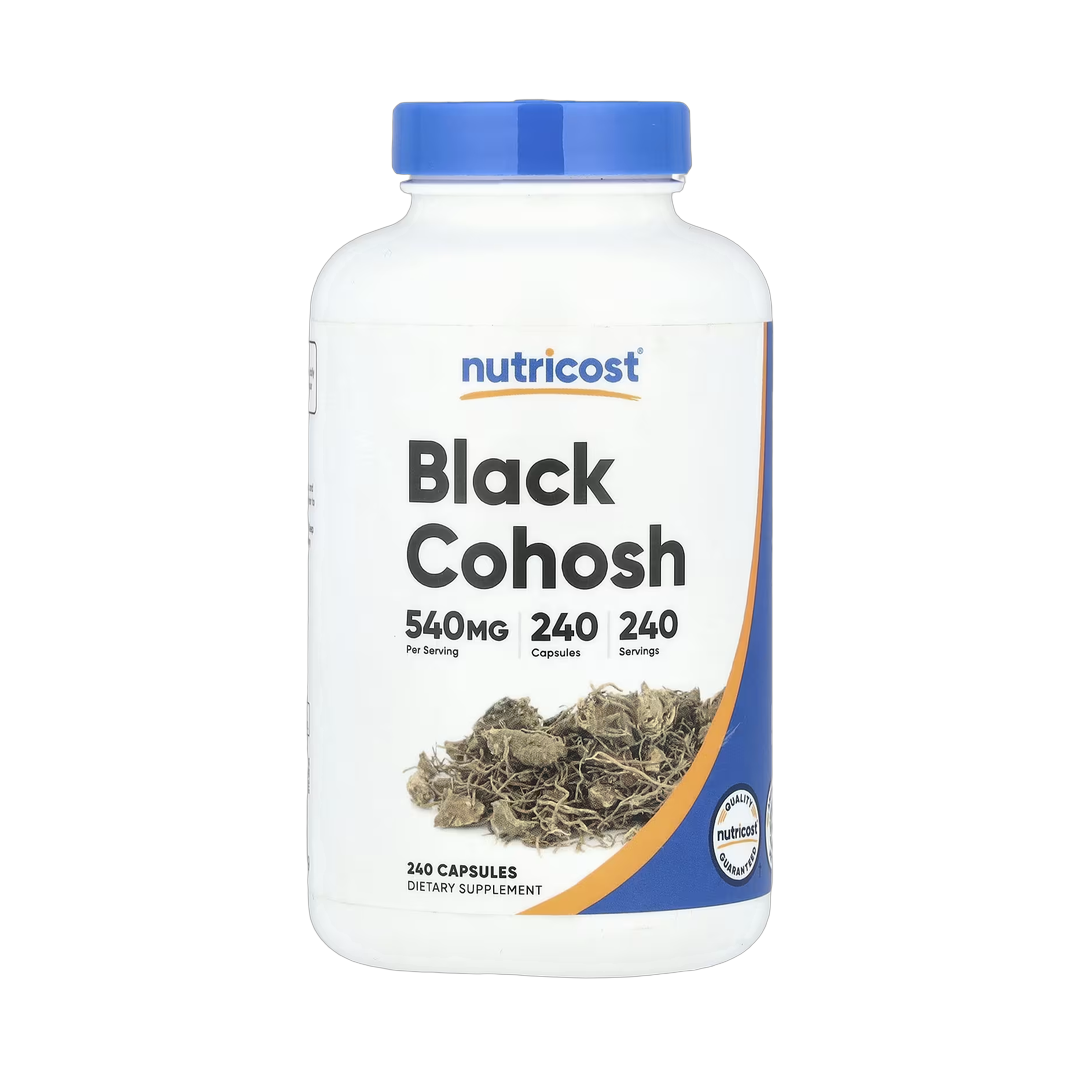 Nutricost, Black Cohosh, 540 mg, 240 Capsules front packaging view