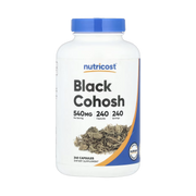 Nutricost, Black Cohosh, 540 mg, 240 Capsules front packaging view