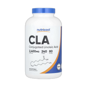 Nutricost, CLA, 240 Softgels front packaging view