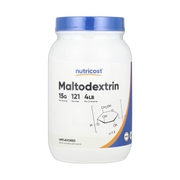 Nutricost, Maltodextrin, Unflavored, 64.8 oz, 1,815 g front packaging view