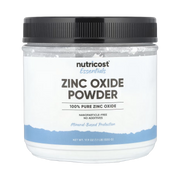 Nutricost, Essential, Zinc Oxide Powder, 17.9 oz, 500 g front packaging view