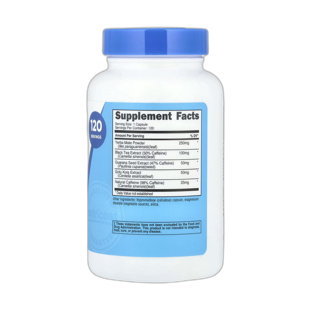 Nutricost, Energy Complex, 120 Complex back packaging view