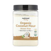 Nutricost, Pantry, Organic Coconut Flour, 32.4 oz, 907 g front packaging view