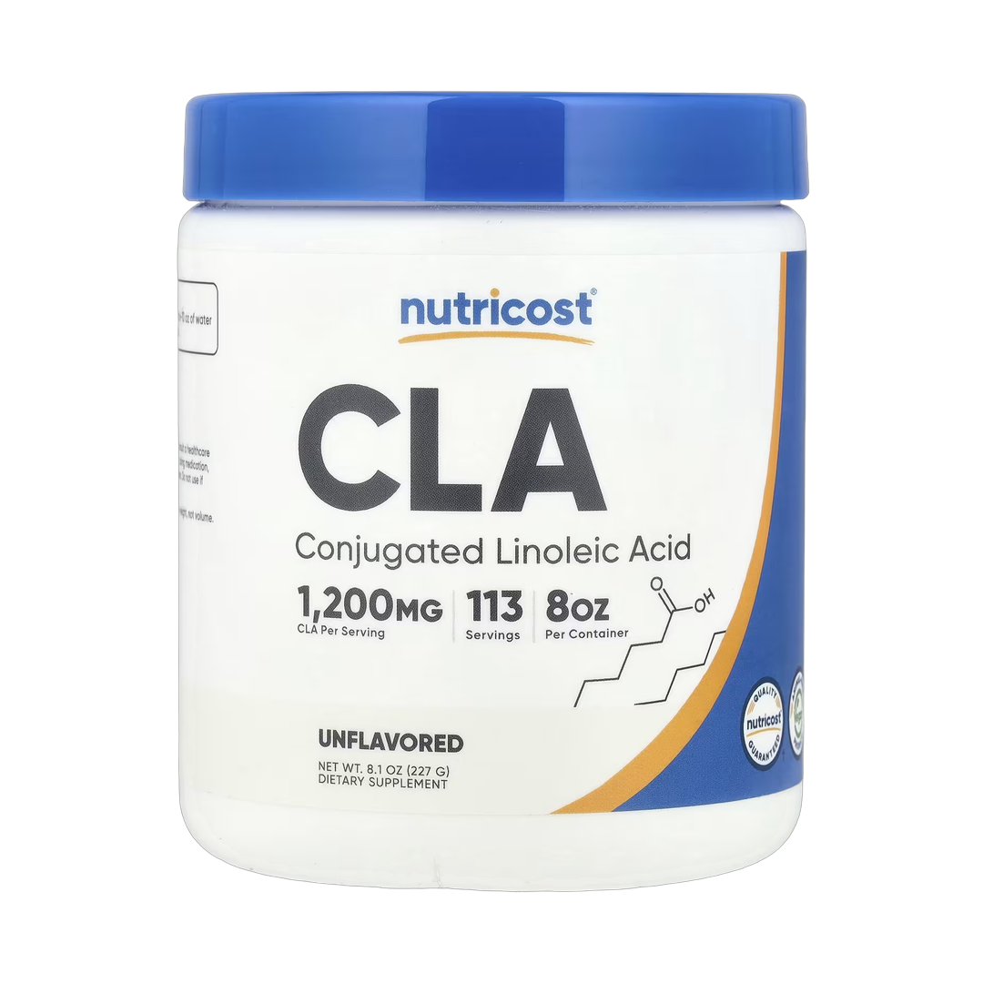 Nutricost, CLA, Unflavored, 8.1 oz, 227 g front packaging view