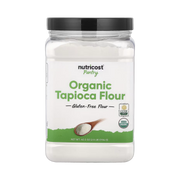 Nutricost, Pantry, Organic Tapioca Flour, 40.5 oz, 1,134 g front packaging view