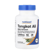 Nutricost, Tongkat Ali, 56 Capsules front packaging view