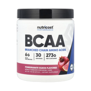 Nutricost, Performance, BCAA, Pomegranate Guava , 9.8 oz, 273 g front packaging view