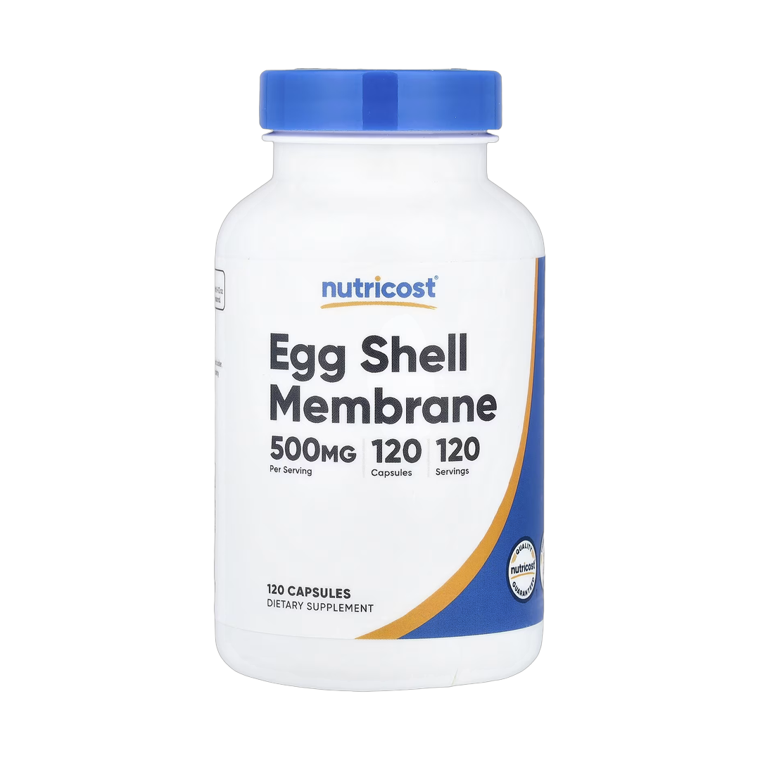 Nutricost, Egg Shell Membrane, 500 mg, 120 Capsules front packaging view