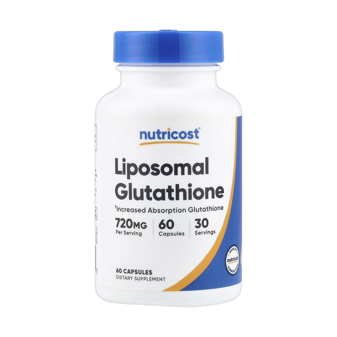Nutricost, Liposomal Glutathione, 60 Capsules front packaging view