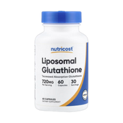 Nutricost, Liposomal Glutathione, 60 Capsules front packaging view