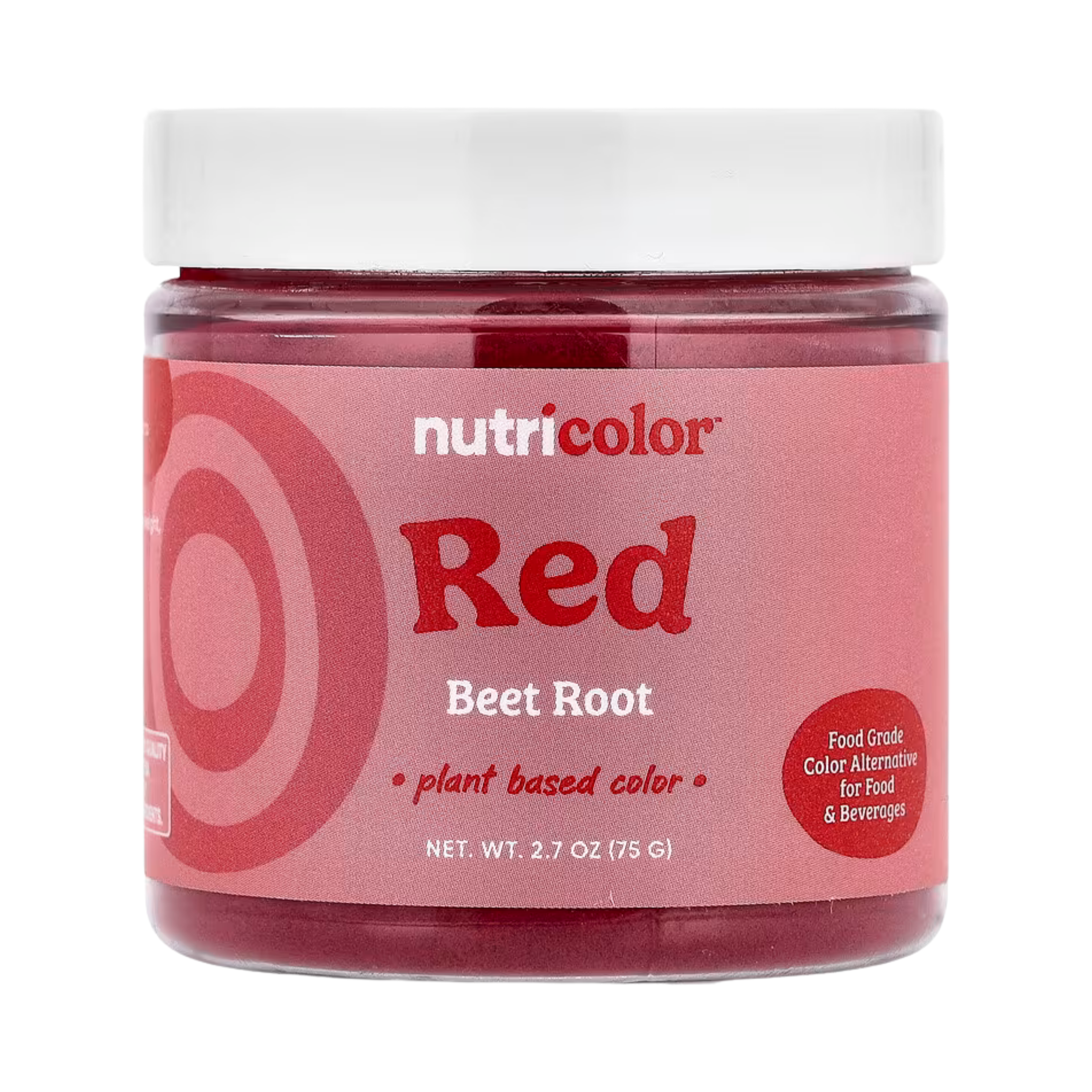 Nutricost, Nutricolor, Red Beet Root, 2.7 oz, 75 g front packaging view