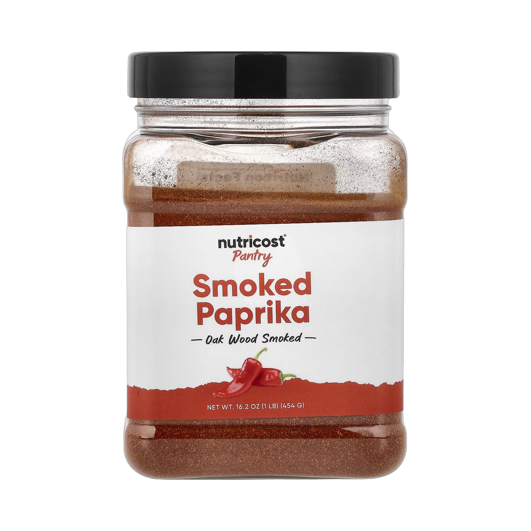 Nutricost, Pantry, Smoked Paprika, 16.2 oz, 454 g front packaging view