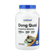 Nutricost, Dong Quai , 565 mg, 240 Capsules front packaging view