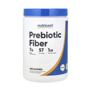Nutricost, Prebiotic Fiber, Unflavored, 16.2 oz, 453 g front packaging view