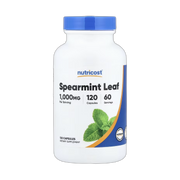 Nutricost, Spearmint Leaf, 120 Capsules front packaging view