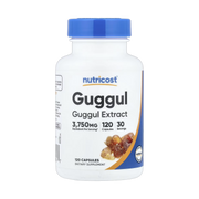 Nutricost, Guggul Extract, 120 Capsules front packaging view
