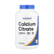 Nutricost, Calcium Citrate, 180 Capsules front packaging view