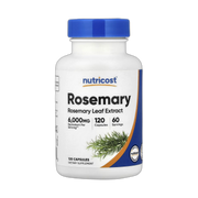 Nutricost, Rosemary, 120 Capsules front packaging view
