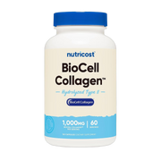 Nutricost, BioCell Collagen, 1,000mg, 120 Capsules front packaging view