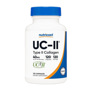 Nutricost, UC-II Collagen, 40 mg, 120 Capsules front packaging view