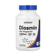 Nutricost, Diosmin With Hesperidin, 120 Capsules front packaging view