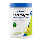 Nutricost, Electrolytes, Complex Powder, Orchard Blast, 7.3 oz, 204 g front packaging view