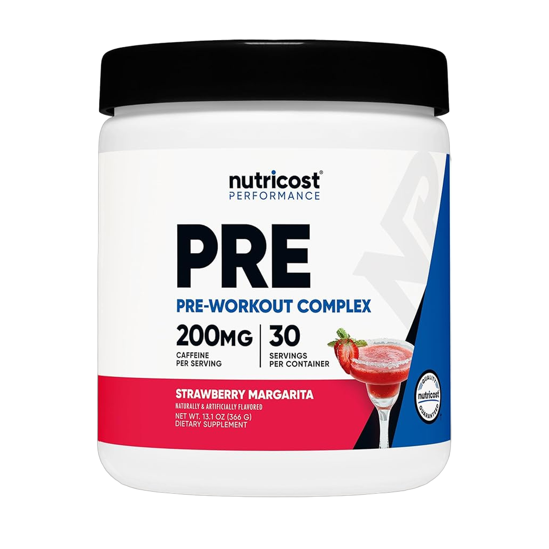 Nutricost, Performance, Pre-Workout Complex, Raspberry Margarita, 13.1 oz, 366 g front packaging view