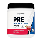 Nutricost, Performance, Pre-Workout Complex, Raspberry Margarita, 13.1 oz, 366 g front packaging view