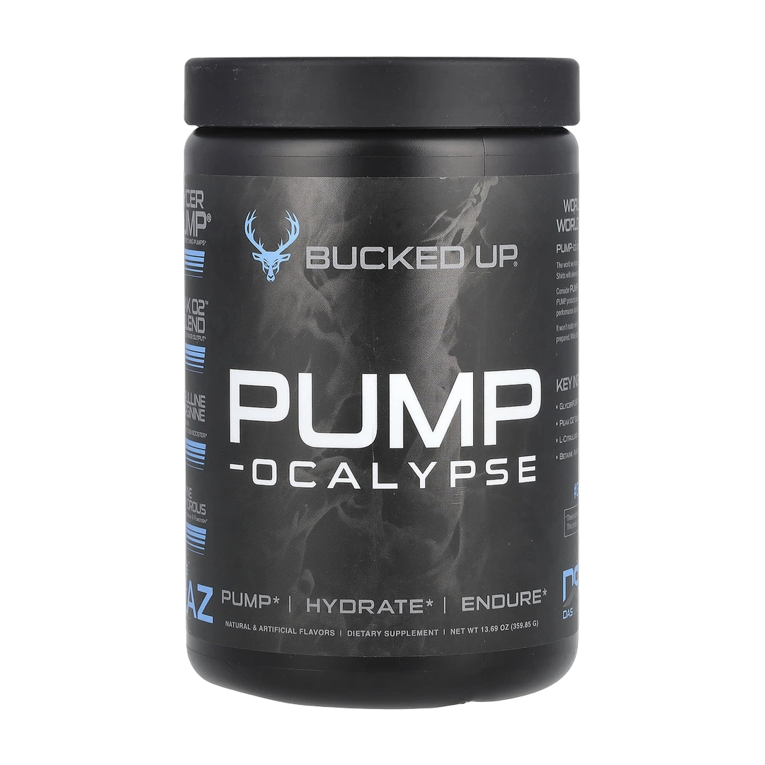 Bucked Up, Pump-Ocalypse, Blue Raz, 13.69 oz (359.85 g)