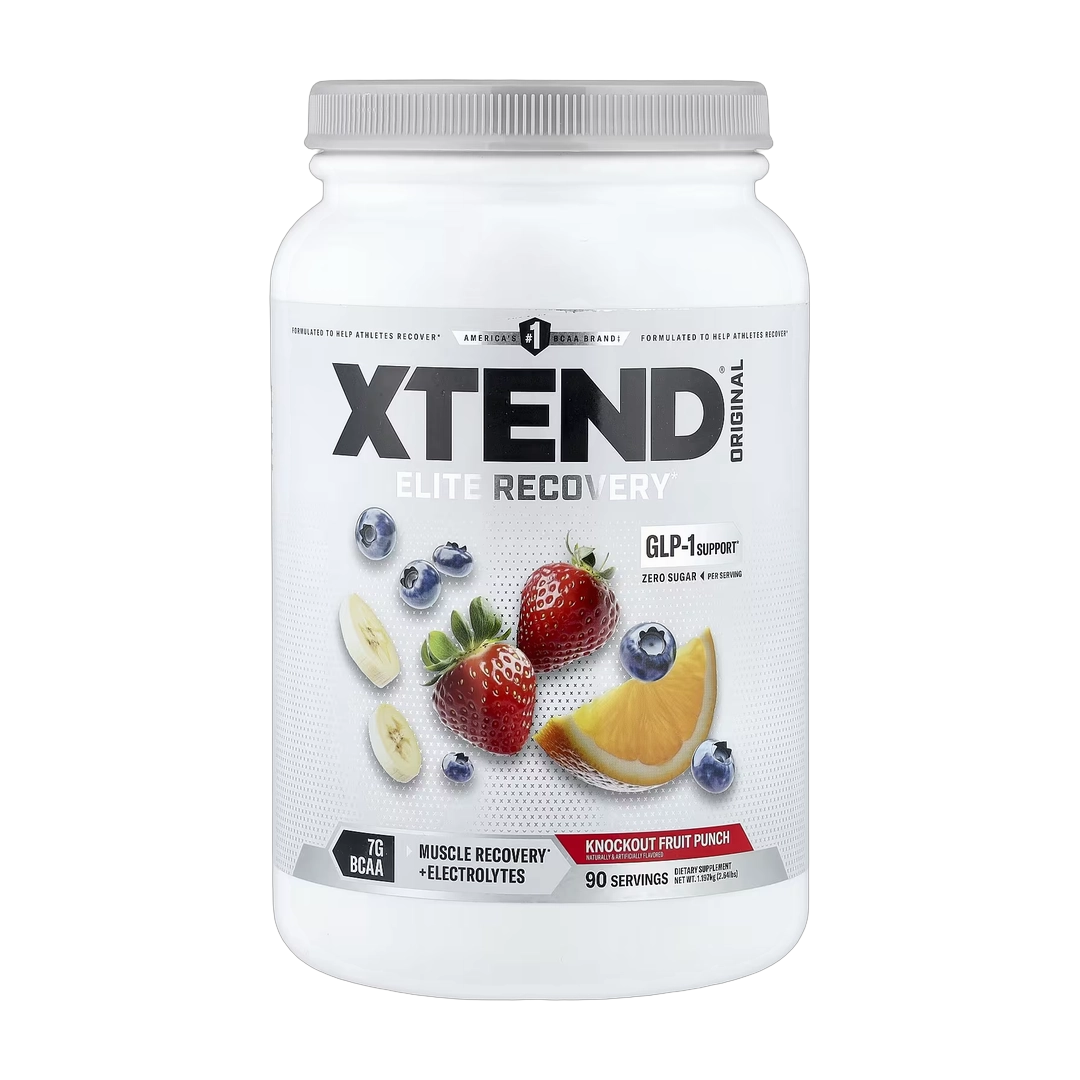 XTEND, Elite Recovery, Knockout Fruit Punch, 2.64 lb (1.197 kg)