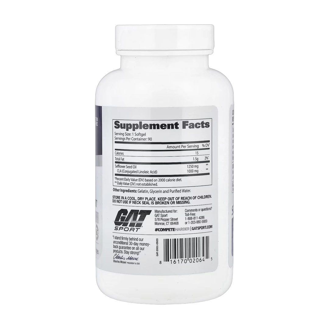 GAT, Sport, CLA 1250, 90 Softgels