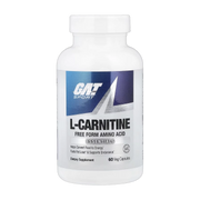GAT, L-Carnitine, 60 Veg Capsules (500 mg per Capsule)