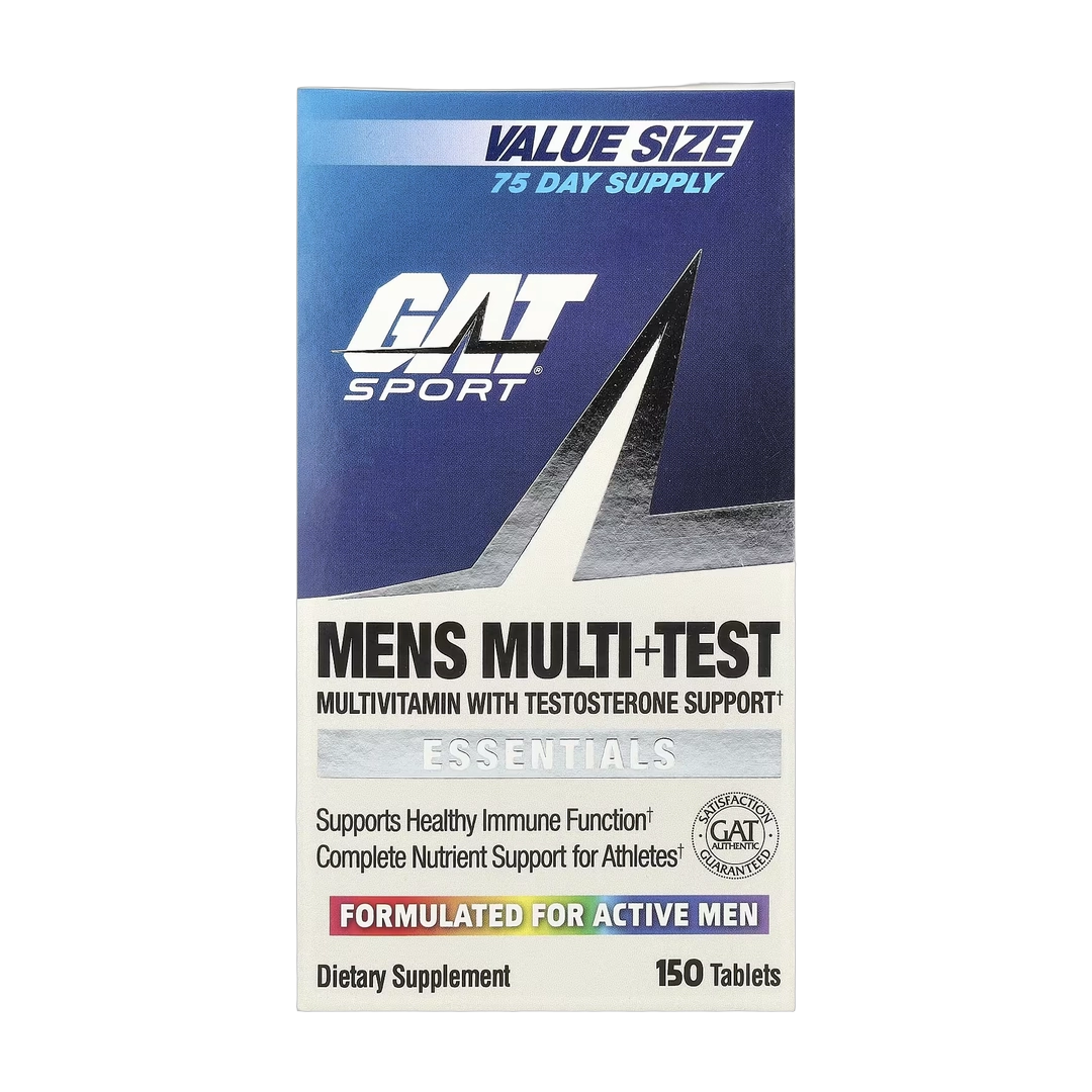 GAT, Mens Multi + Test, 150 Tablets