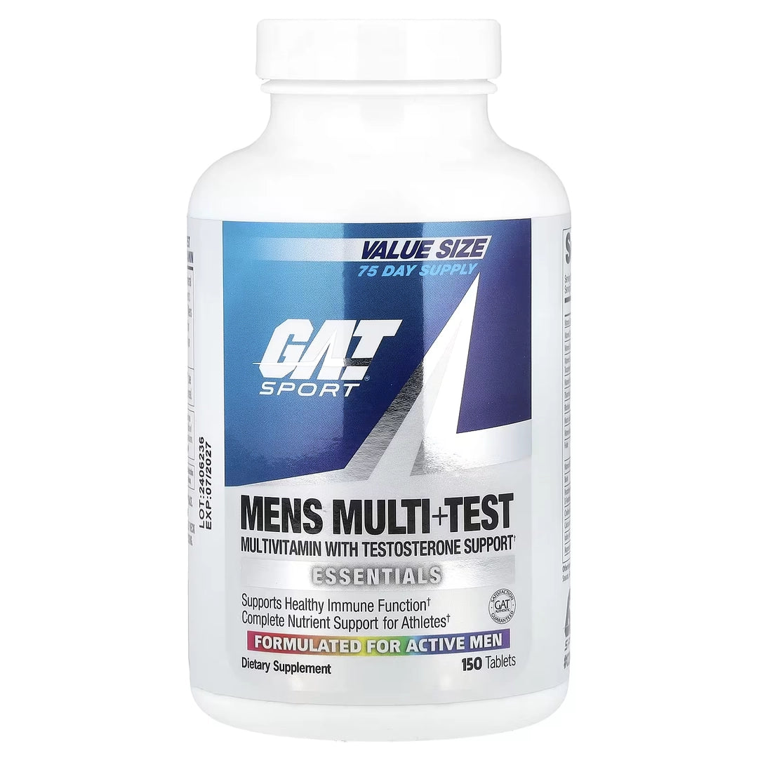 GAT, Mens Multi + Test, 150 Tablets