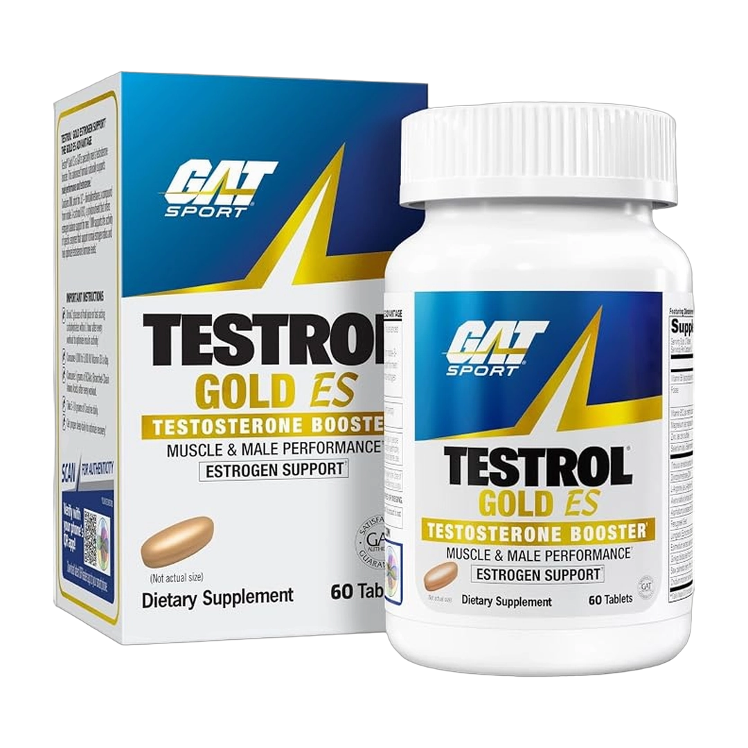 GAT, Testrol® Gold ES, Testosterone Booster, 60 Tablets