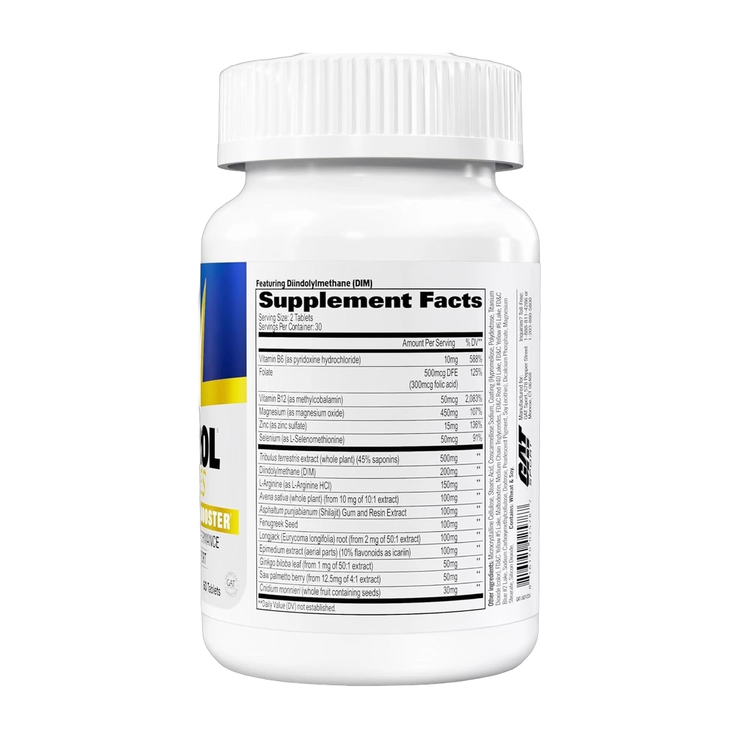 GAT, Testrol® Gold ES, Testosterone Booster, 60 Tablets